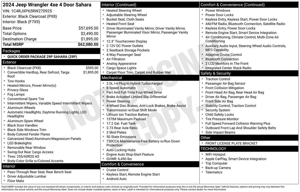 jeep wrangler 4xe 2024 1C4RJXP65RW270925 image jeep wrangler 4xe 2024 1C4RJXP65RW270925 image